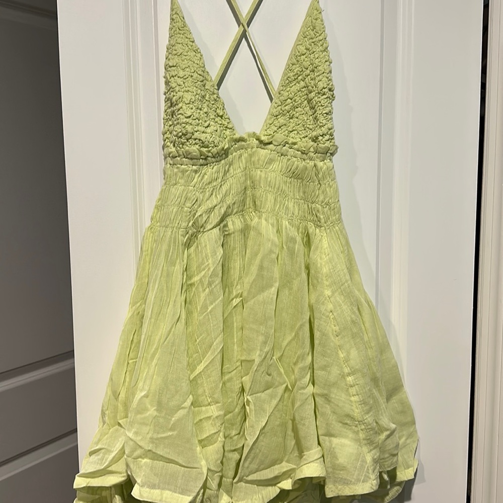 Backless Free People Dress